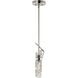 Milano 1 Light 5.5 inch Polished Nickel Single Pendant Ceiling Light