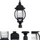 Crown Hill 4 Light 27 inch Black Outdoor Pole/Post Mount