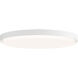 Float LED 15.25 inch White Flush Mount Ceiling Light