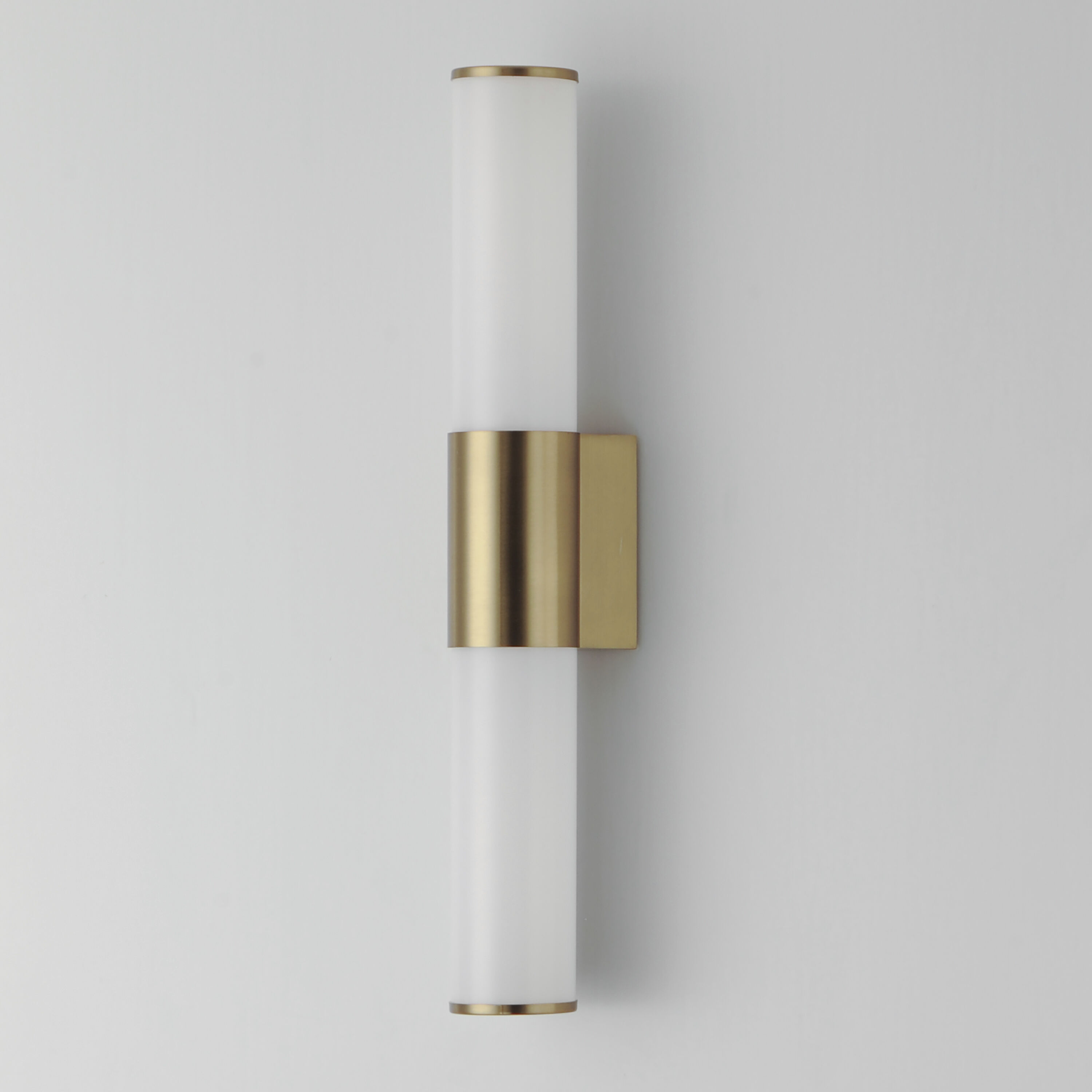 Tubo LED 18 inch Natural Aged Brass Bath Vanity Light Wall Light