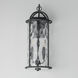 Del Mar 2 Light 24.25 inch Blacksmith Outdoor Wall Mount in Water