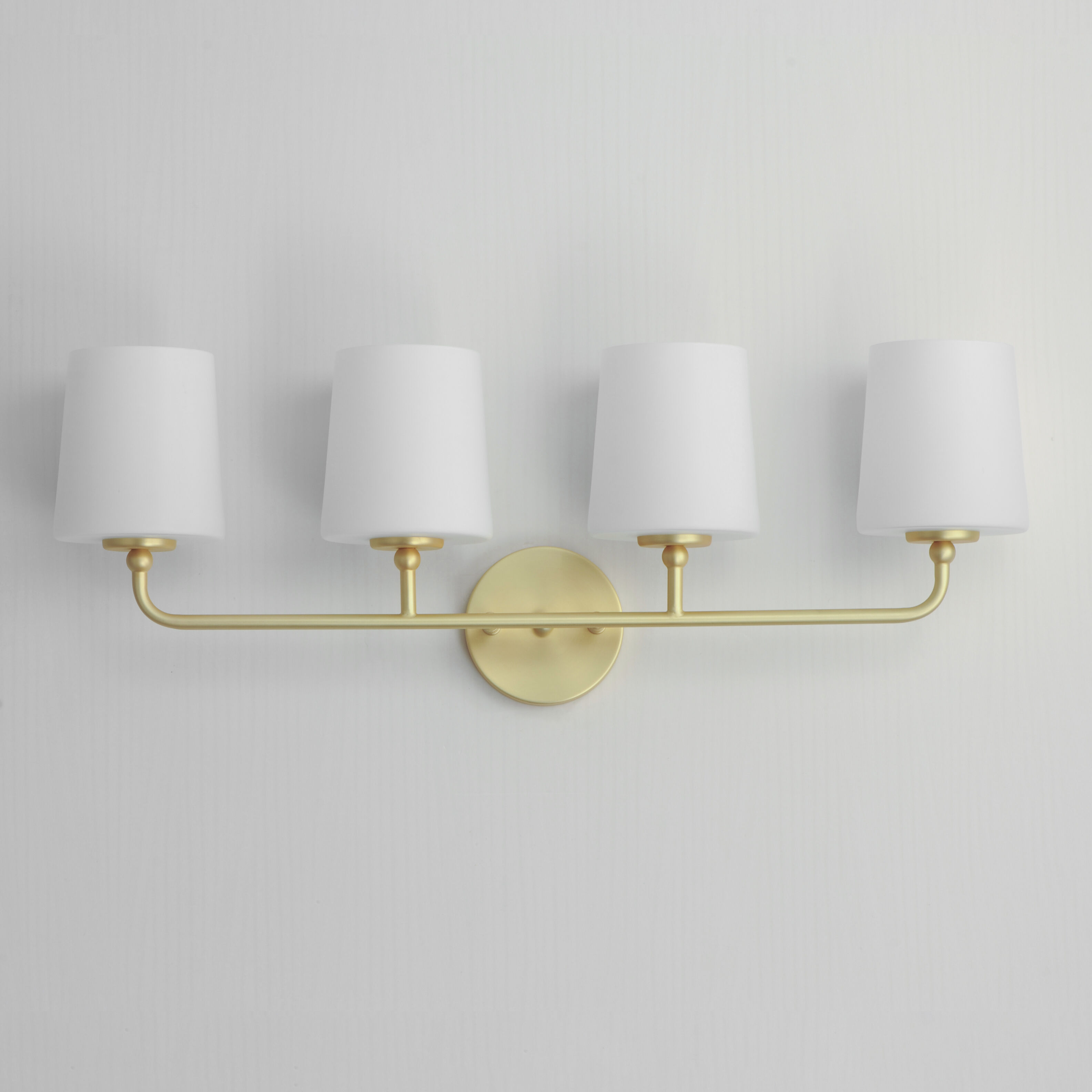 Bristol 4 Light 29 inch Satin Brass Bath Vanity Wall Light