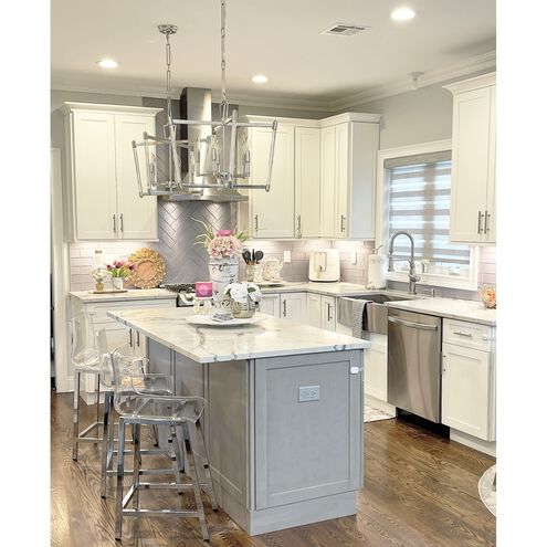 Lucent 5 Light 23 inch Polished Nickel Chandelier Ceiling Light