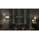 Maritime 4 Light 29.25 inch Wenge and Polished Nickel Chandelier Ceiling Light