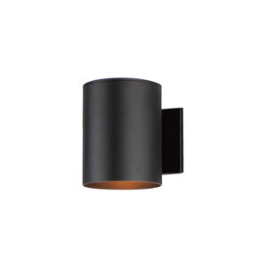 Outpost 1 Light 7 inch Black Outdoor Wall Mount