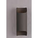 Lightray LED 13.75 inch Architectural Bronze Outdoor Wall Mount