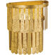 Regalia 1 Light 10 inch Gold Leaf Wall Sconce Wall Light
