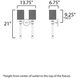 Lucent 2 Light 13.75 inch Heritage Wall Sconce Wall Light