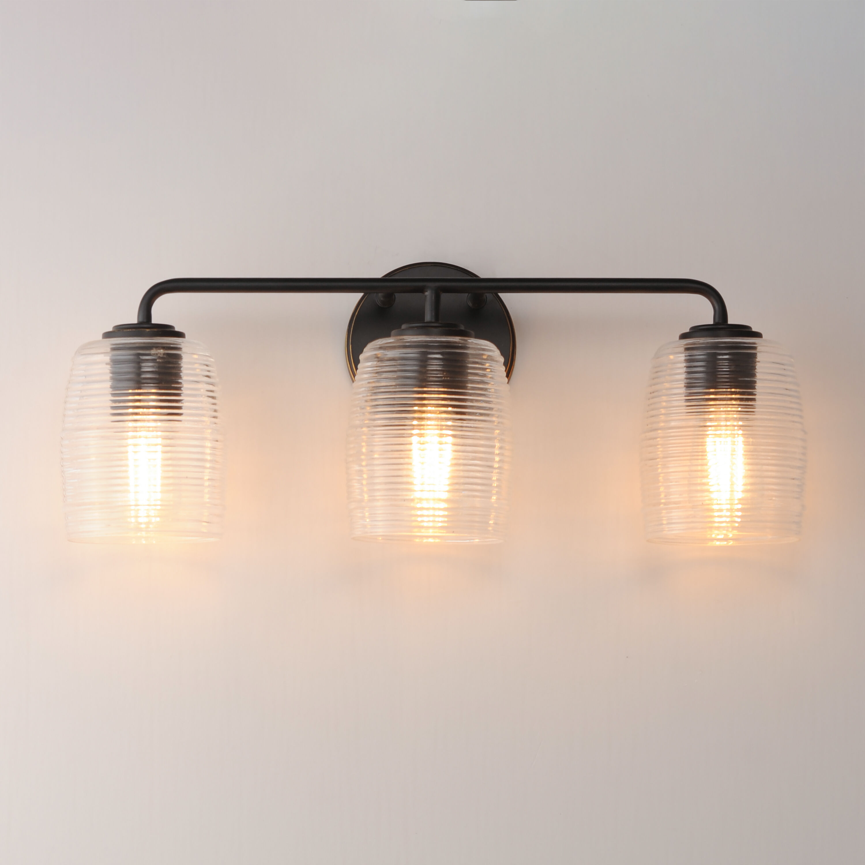 Honey 3 Light 22 inch Kentucky Bronze Bath Vanity Light Wall Light