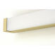 Spec Vanity LED 30 inch Gold Bath Vanity Wall Light