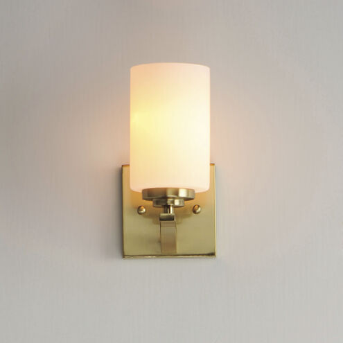 Deven 1 Light 4.75 inch Satin Brass Wall Sconce Wall Light