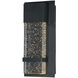 Cascade LED 13.75 inch Black Outdoor Wall Mount