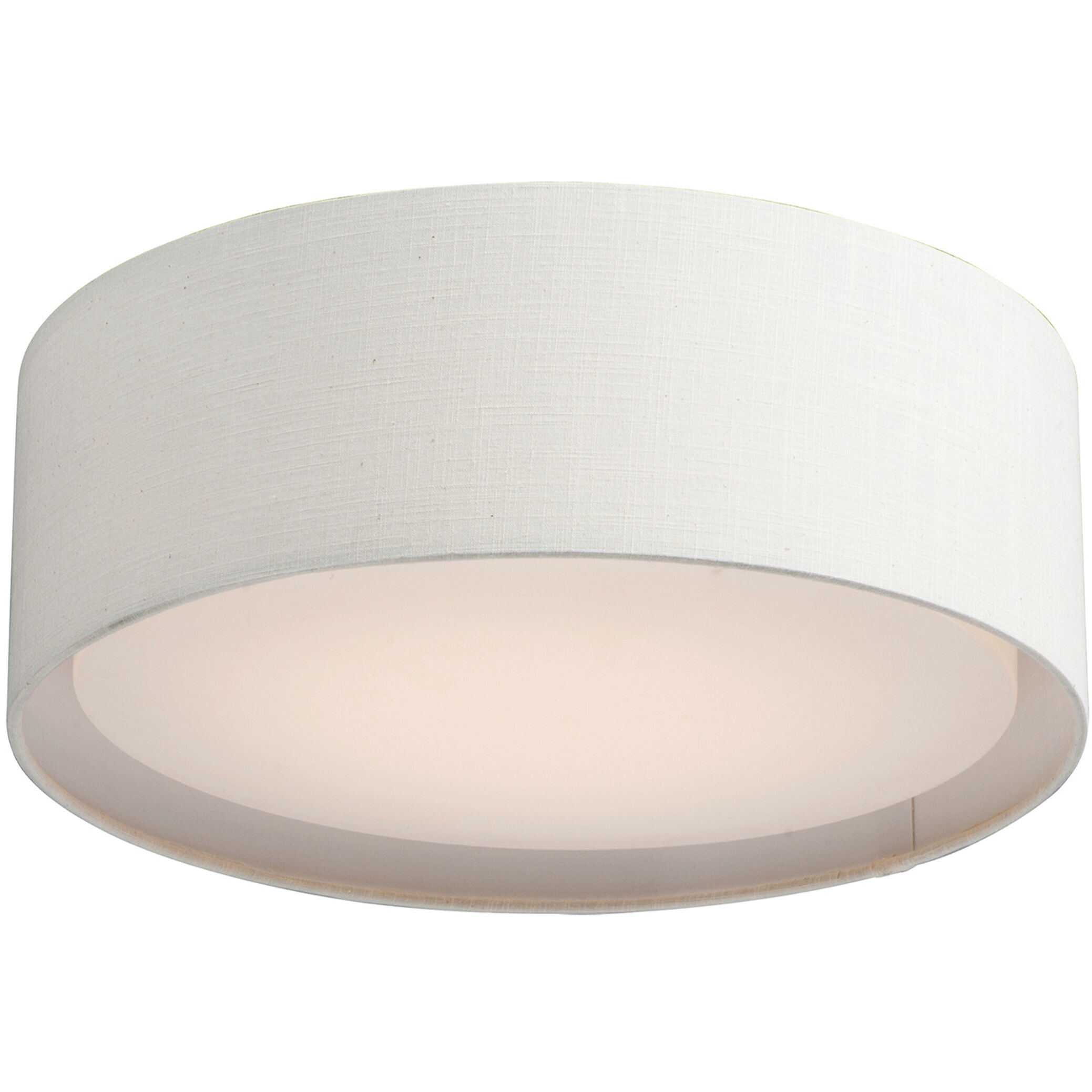 Prime LED 16 inch Flush Mount Ceiling Light in Oatmeal Linen