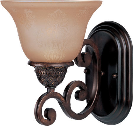 Maxim Symphony 1 Light Wall Sconce Oil Rubbed Bronze 11230SAOI