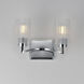 Rigata 2 Light 13.75 inch Polished Nickel Bath Vanity Wall Light