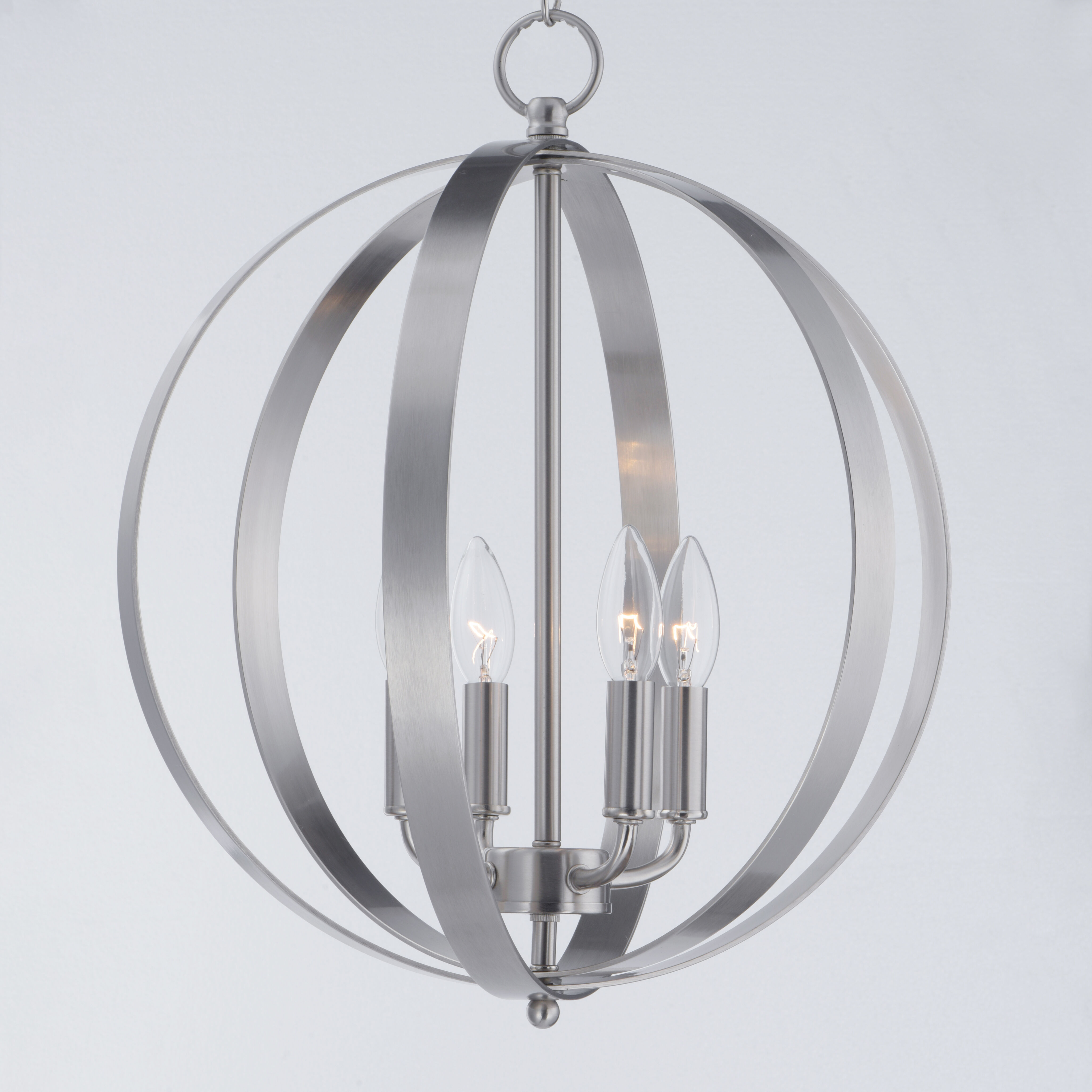 Provident 4 Light 16 inch Satin Nickel Single Pendant Ceiling Light