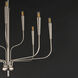 Vela 9 Light 32 inch Satin Nickel Multi-Tier Chandelier Ceiling Light