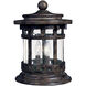 Santa Barbara VX 15 inch 40 watt Sienna Outdoor Deck Lantern