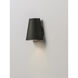 Mini LED 6.25 inch Black Outdoor Wall Mount