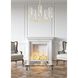 Crosby 5 Light 24 inch Satin Brass Chandelier Ceiling Light