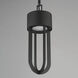 Quayside VX LED 5.5 inch Black Outdoor Pendant