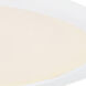 Wafer LED 22 inch White Flush Mount Ceiling Light