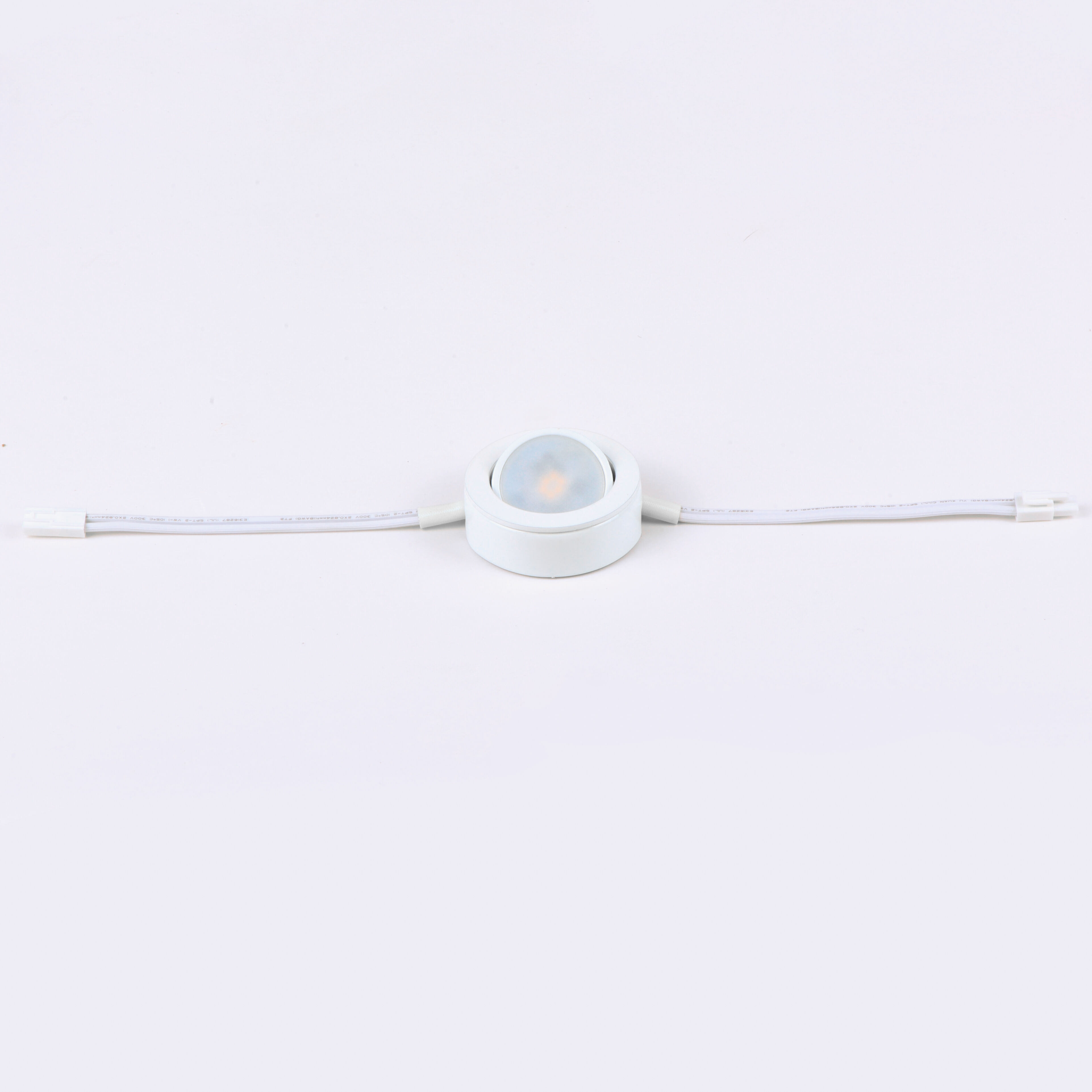 CounterMax MX-LD-AC 120 LED 2.75 inch White Under Cabinet Disc