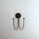Plumette 2 Light 14 inch Chestnut Bronze Wall Sconce Wall Light