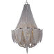 Chantilly 12 Light 27 inch Polished Nickel Single-Tier Chandelier Ceiling Light