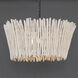 Baywood 4 Light 30 inch Textured Bronze Chandelier Ceiling Light