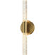 Duchess LED 5 inch Natural Aged Brass ADA Wall Sconce Wall Light