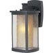 Bungalow 1 Light 13.75 inch Bronze Outdoor Wall Mount