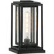 Cabana 14 inch 60 watt Black Outdoor Deck Lantern