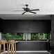 Super-Max 52 inch Black Indoor Ceiling Fan