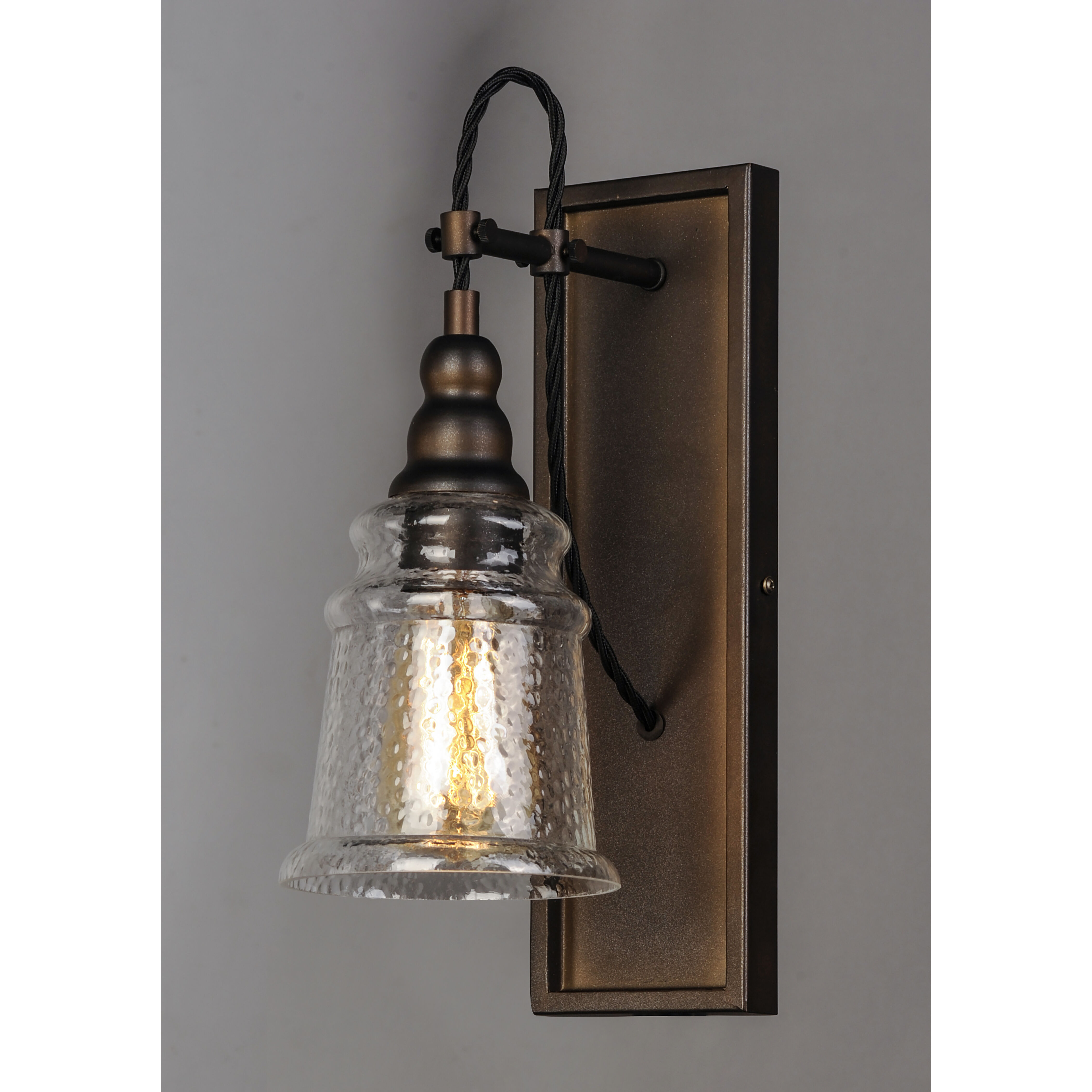 Revival 1 Light 5 inch Oil Rubbed Bronze Bath Vanity Wall Light