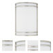 Linear LED 7 inch Satin Nickel ADA Wall Sconce Wall Light