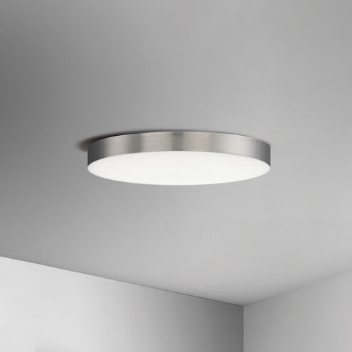 Trim LED 7 inch Satin Nickel Flush Mount Ceiling Light
