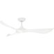 Keanu 56 inch Matte White Outdoor Ceiling Fan