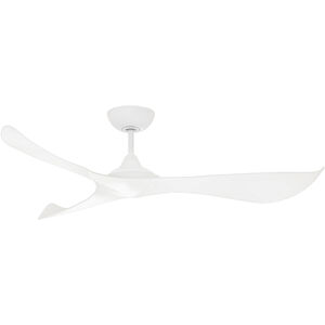 Keanu 56 inch Matte White Outdoor Ceiling Fan