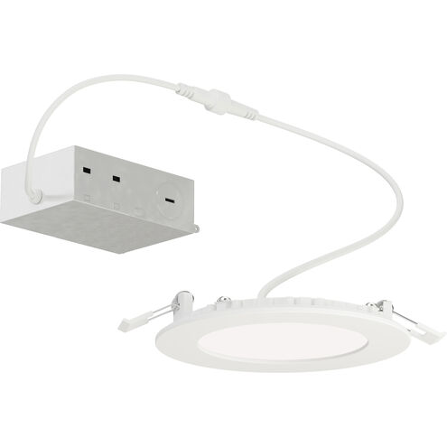 Slim LED 4.75 inch White Flush Mount Ceiling Light
