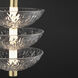 Metropolis LED 12 inch Satin Brass Single Pendant Ceiling Light