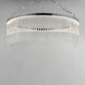 Jolie LED 34 inch Polished Nickel Chandelier Ceiling Light