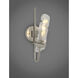 Milano 1 Light 4.75 inch Polished Nickel Bath Vanity Wall Light