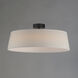 Paramount LED 21.25 inch Black Flush Mount Ceiling Light