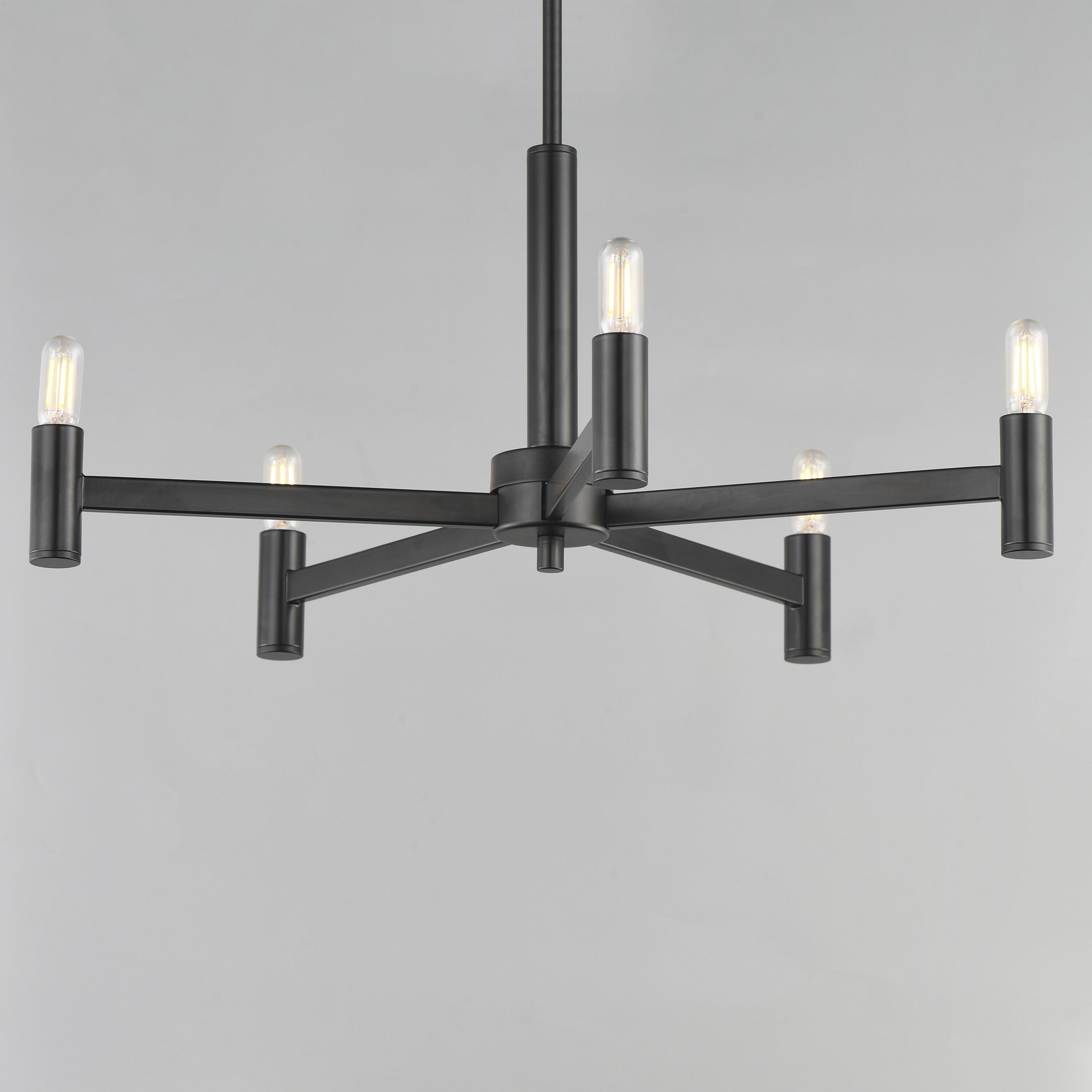 Emana 5 Light 24 inch Black Chandelier Ceiling Light