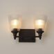 Julip 2 Light 14 inch Dark Bronze Bath Vanity Wall Light