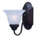 Essentials - 801x 1 Light 6 inch Oil Rubbed Bronze Wall Sconce Wall Light in Frosted