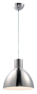 Cora 1 Light 14 inch Satin Nickel Single Pendant Ceiling Light