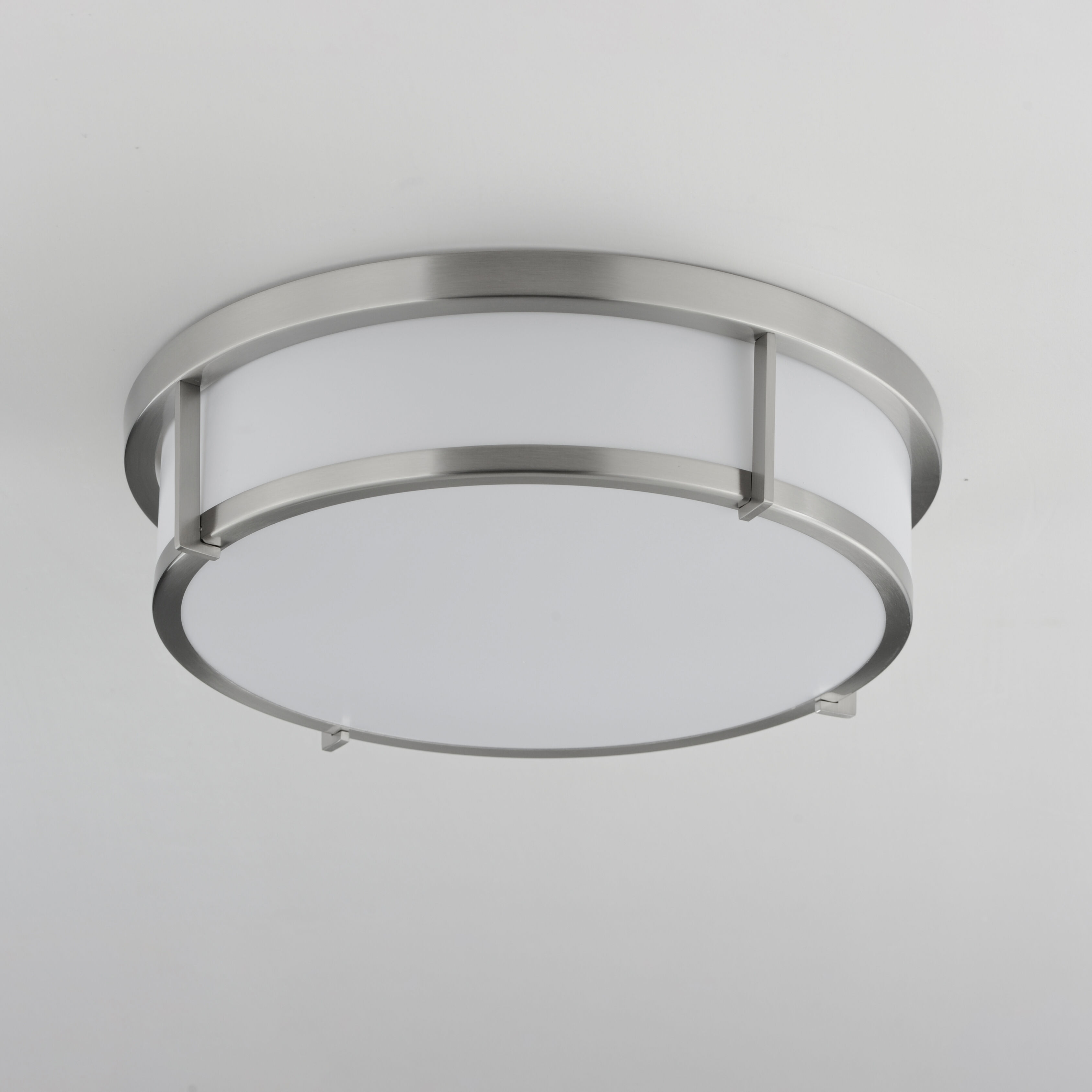 Maxim Lighting 10273WTSN Rogue LED 13 inch Satin Nickel Flush
