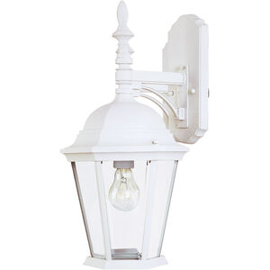 Westlake 1 Light 19 inch White Outdoor Wall Mount